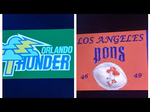 2009 NFC super wildcard playoff game Orlando Thunder ⛈️ @ LA Dons