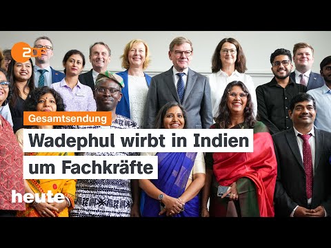 Video Thumbnail: heute 19:00 Uhr vom 02.09.2025 Erdbeben in Afghanistan, Deutsch-Indischer Handel, Klimaalternative