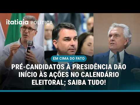 FLÁVIO BOLSONARO, ZEMA E CAIADO COMEÇAM A DEFINIR O CALENDÁRIO ELEITORAL | EM CIMA DO FATO