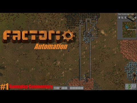 Factorio Playthrough Factory Gameplay Part 1 | Basic Automation | Commentary | Let's Play | Factorio