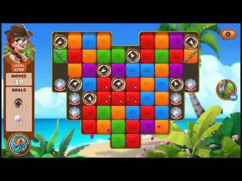 Lost Island Blast Adventure Level 1799 - NO BOOSTERS 🏝️ | SKILLGAMING ✔️