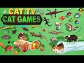 CAT TV CAT GAMES OFFICIAL POPULAR VIDEOS BEST CLIPS SPIKES COMPILATION FOR CATS TO WATCH 4K