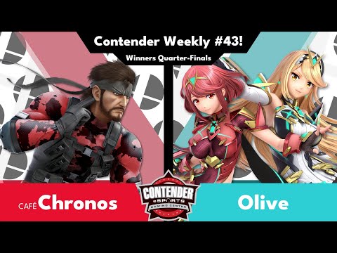 Cafe Chronos vs Olive | Winners Quarter-Finals | Smash Ultimate Weekly #43! - The last one