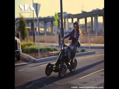 Sway   An All Electric Tilting Trike Scooter