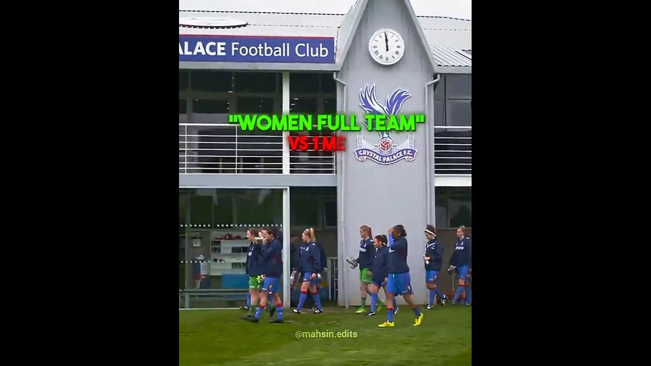 No way she CHALLENGED 🤦🏻 #football