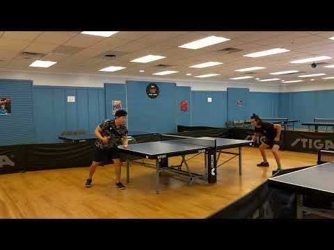Training with #1 Table Tennis player in Hawaii Carlos Ko
