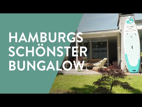 Haustour: Dieser Bungalow im Mid Century Stil ist eine richtige Oase!
