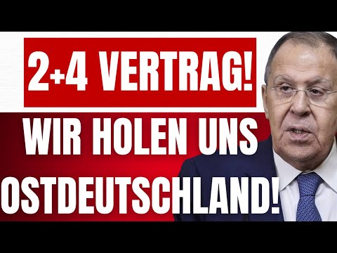 Lawrov announces the deployment of Russian troops in eastern Germany! - The Two Plus Four Agreeme...