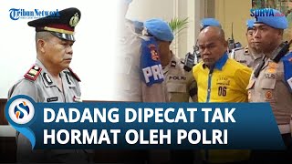 Resmi! AKP Dadang Iskandar Dipecat dari Polri, Atribut Polisi Dilepas Diganti Baju Tahanan