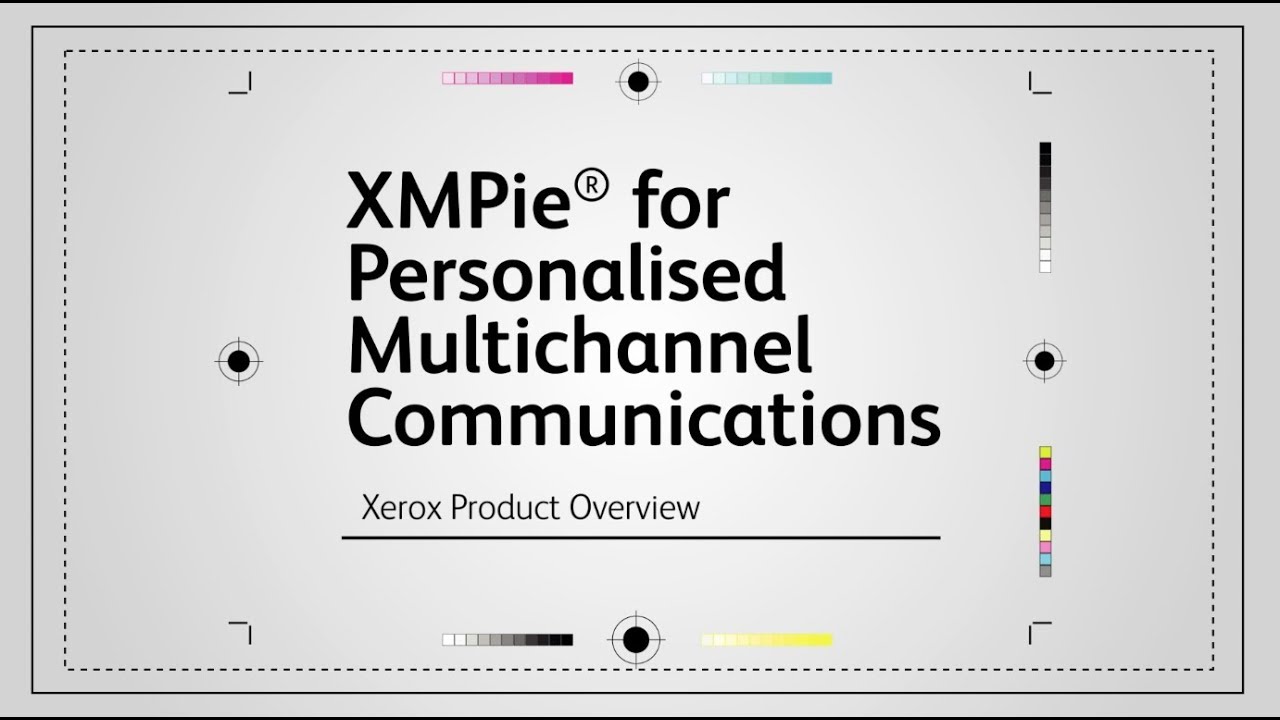 Personalised Multichannel Communications with XMPie YouTube Wideo