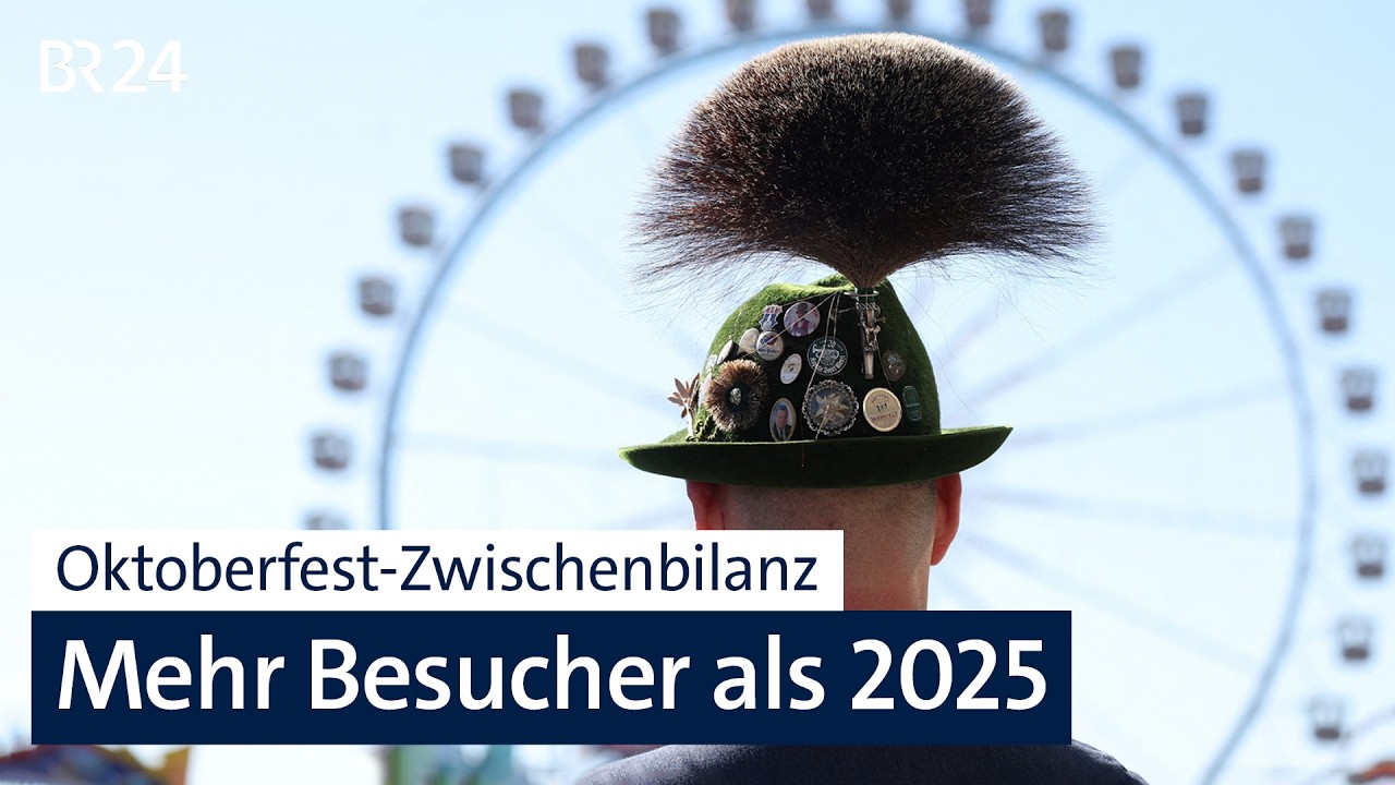 Halbzeit auf der Wiesn: Zwischenbilanz fällt positiv aus | BR24
