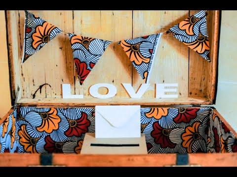 Mariage en pagne sous le thème du wax "Fleurs de mariage" par DHUAMA Traiteur Africain et Décorateur