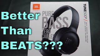 Video thumbnail for JBL Tune 500 BT Wireless Headphones: REVIEW by Winter's Reviews