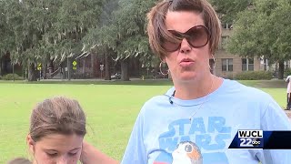 NC Evacuees in Savannah