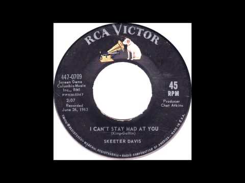 Skeeter Davis - I Cant Stay Mad At You - 1963 RCA _447-0709