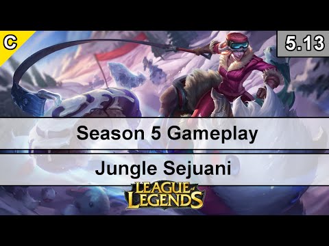 LoL Season 5 Jungle - Sejuani vs Pantheon (League 156)