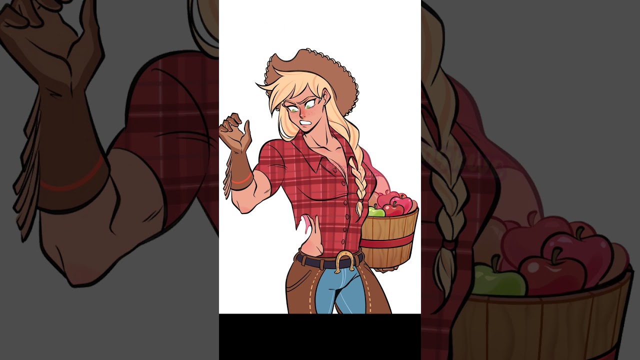 IF YOU GIVE ME A CHANCE~🎵 | My little pony - Apple Jack x Rainbow Dash x Rarity 💎🍎🌈 #mlp #animation