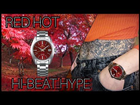 I'd rather have this RED HOT dial than a Tiffany blue one - Grand Seiko SBGH269 watch review