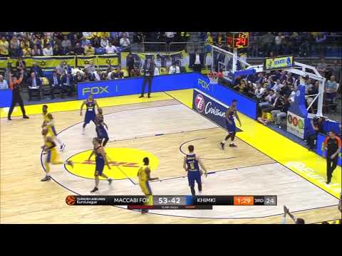 Kendrick Ray highlights (Maccabi-Khimki: 79-63)