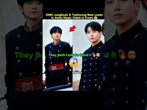 OMG😱Taehyung & jungkook wear uniform for Swim Teaser#bts#btsarmy#btsshorts#taehyung#jungkook#taekook