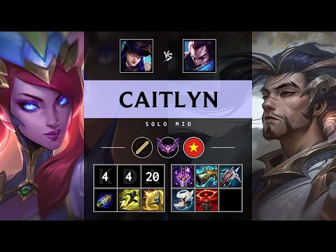 Caitlyn Mid vs Yasuo - VN Master Patch 25.06