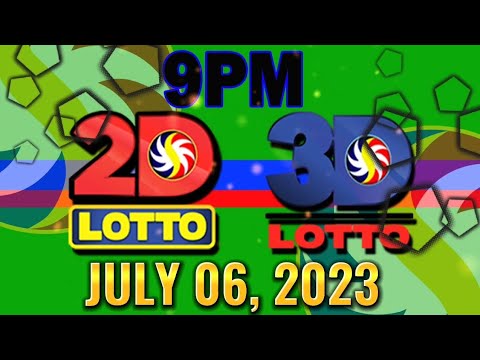 3D & 2D LOTTO 9PM RESULT TODAY JULY 06, 2023 #swertres #ez2lotto