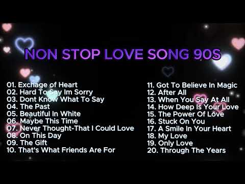 ❤️Exchange of Hearts #Non-Stop Love Song 90s🎵