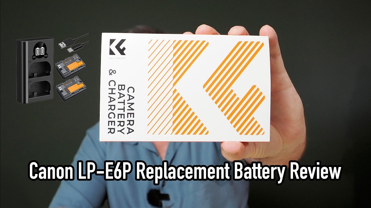 K&F Concept Canon LP-E6P Battery Review