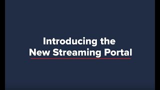 PrestoSports New Streaming Portal