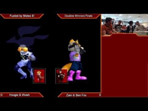 Hoogie & Wosh vs. Ben & Zain - Fueled by Melee 8! Doubles Winners Finals