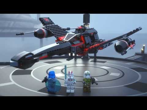 Vidéo LEGO Star Wars 75018 : JEK-14's Stealth Starfighter