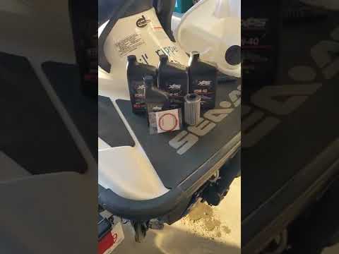 Seadoo GTX 215 Oil Change!