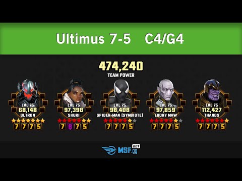 MSF Raid - Ultimus 7-5 - C4/G4 - Bow Flex (one-shot)