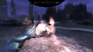 Skyrim БАГ! Лорд-вампир от 1-го лица!