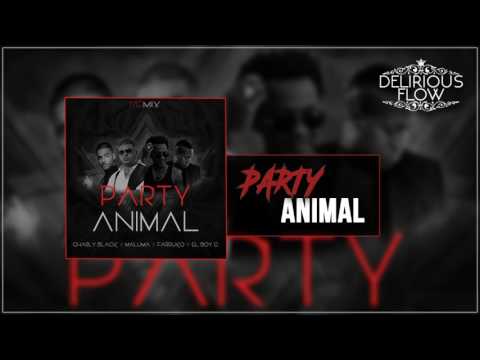 Charly Black Ft. Daddy Yankee, Maluma, Farruko, El Boy C - Party Animal Remix