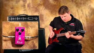 Video thumbnail for Suhr Riot Distortion Pedal IN DEPTH DEMO by haggertysmusic