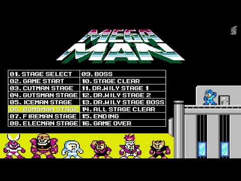 Mega Man Soundtrack (NES OST, 16 Tracks) Megaman 1