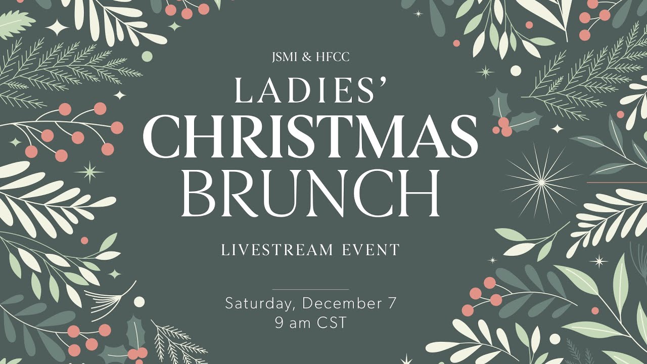 2024 Ladies' Christmas Brunch with Mrs. Carolyn Savelle