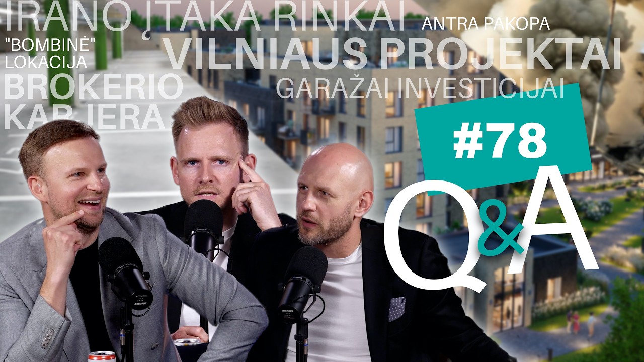 Q&A nuo projektų apžvalgos, II pakopos, investicijų į garažus iki karo įtakos.
