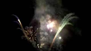 preview picture of video 'New Year Fireworks at Timaru New Zealand'