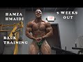 Bodybuilder Hamza Hmaidi Back Training Video 5 Weeks Out From First Show Of The Year