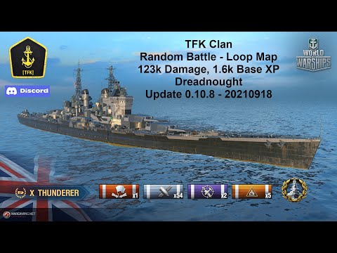⚓ World of Warships - TFK Clan - Thunderer - I've done better 😷