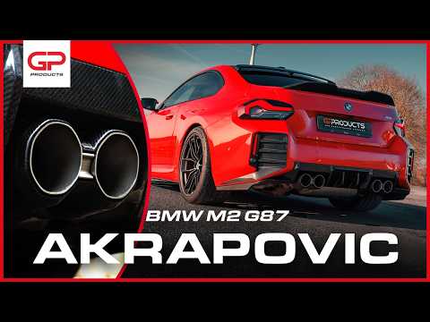 BMW M2 G87 with AKRAPOVIC Slip-On Exhaust🔥 - Product Highlight