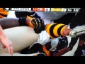Le'Veon Bell Ugly Knee Injury vs Bengals   11-1-2015 week 8 (VIDEO)