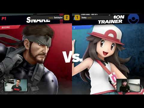 Throwdown Thursday 160 - Losers Semis - raw Quicksylvr (Pokémon Trainer) vs Sunny (Snake)