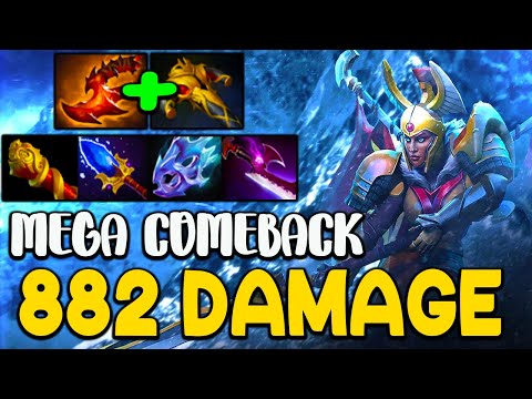 UNBELIEVABLE 80MIN MEGA COMEBACK - 882 DAMAGE LEGION COMMANDER - EXTREMELY CARRY - DOTA 2 GAMEPLAY