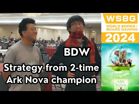 [Interview] What BDW Realized About Ark Nova Strategy At WSBG 2024