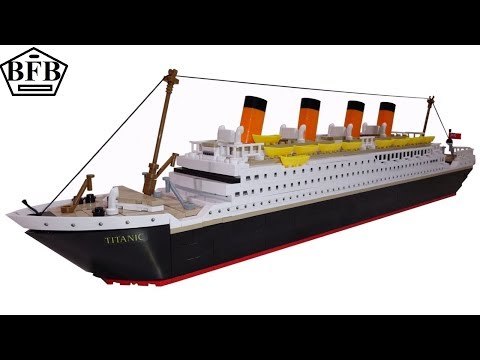RMS TITANIC Cobi 1914 | Speed Build mit Lego Test