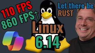 Linux Kernel 6.14 | The FASTEST for Gaming!