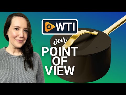 Caraway Nonstick Ceramic Sauce Pan with Lid (3 qt) - Non Toxic - WTI product video review